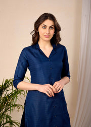 Blue Casual Wear Co-Ord set for Women