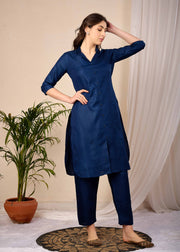 Blue Casual Wear Co-Ord set for Women