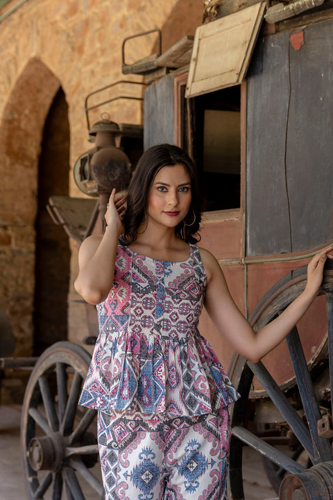 Women Multi Printed Co-Ord set