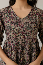 Women Multi Printed Peplum Top
