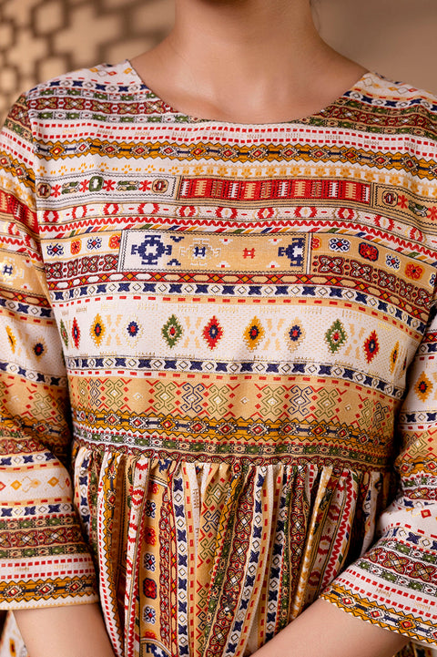 Women Multi Printed Peplum Top