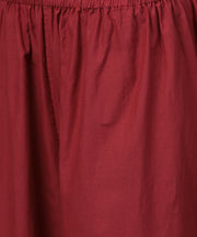 Half slevees Round neck cotton printed kurta with ankle length Palazzo