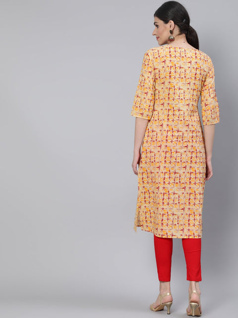 Women Navy Blue Printed Sleeveless Maxi Dress