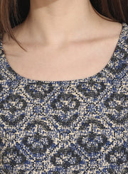 Beige Color 3/4th sleeve cotton A-Line kurta