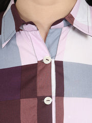 Women A-line Multicolor Dress