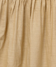 Mustard yellow 3//4th sleeve hand block printed kurta with hand block printed palazzo set