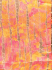 Solid Green Straight Kurta set with Pants & Multi colored Dupatta