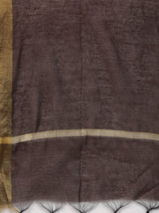 Nayo Women Beige & Brown Straight Solid Solid Kurta And Palazzos Set