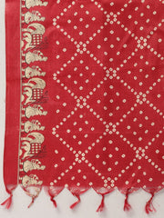 Women Beige Three-Quarter Sleeves Straight Kurta and Trouser Pant set