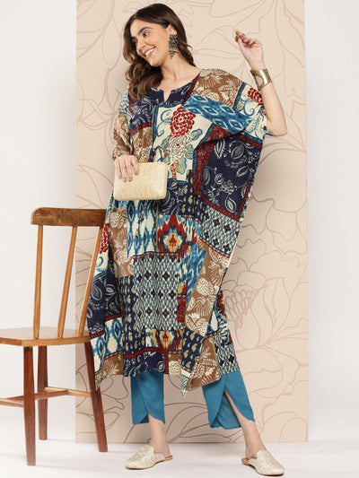 Women Multi Ethnic Printed Kaftan