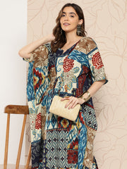 Women Multi Ethnic Printed Kaftan