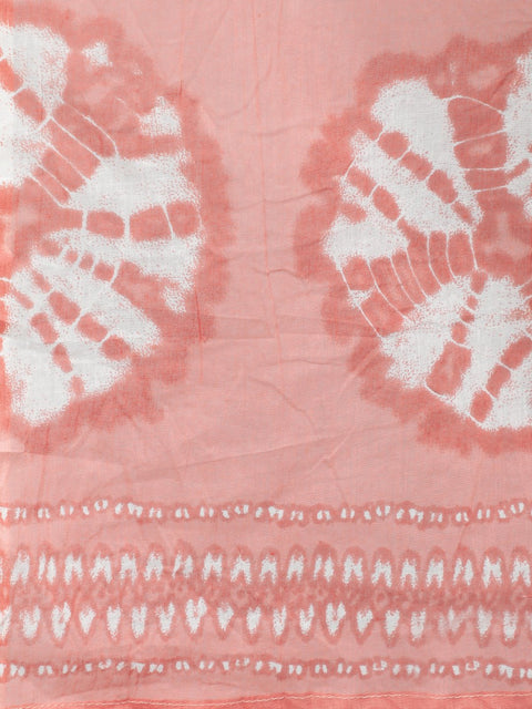 Women Pink Floral Printed Kurta Set With Palazo & Dupatta