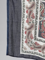 Women Multi Ethnic Printed Flared Kurta And Trouser With Dupatta