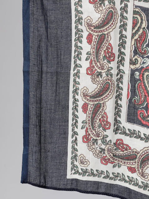 Women Multi Ethnic Printed Flared Kurta And Trouser With Dupatta