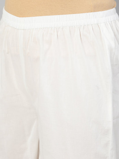 Women Lavender Floral Printed Kurta With Plazo & Dupatta