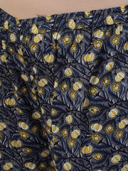 Plus Size Women Grey Printed Straight Kurta With Trouser & Dupatta