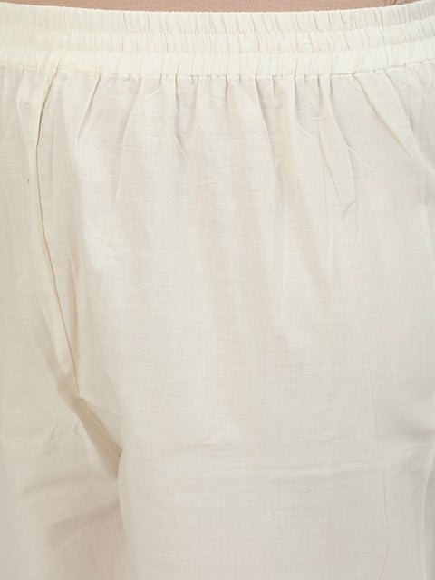 Plus Size Women Brown & Gold Printed Straight Kurta With Palazo & Dupatta