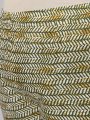 WomenPlus Size Green Floral Printed Kurta And Palazzo With Dupatta